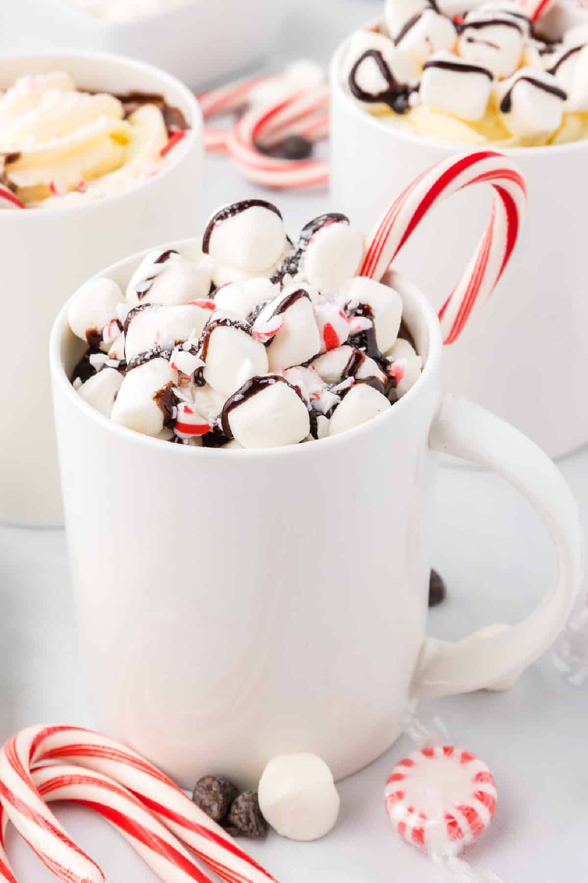 PEPPERMINT LATTE HOT CHOCOLATE