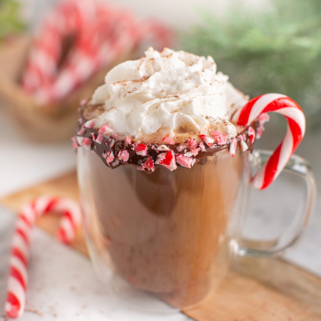 Candy cane mocha peppermint