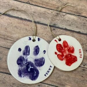 PUPS & PATIONS KENSINGTON YYC CLAY PAW PRINT